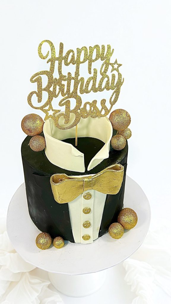 Birthday cake for a boss